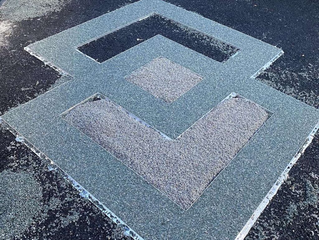 This is a photo of a gravel driveway installed in Nottingham by Nottingham Resin Drives